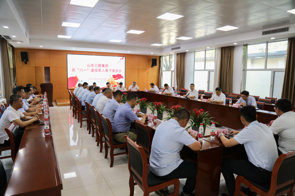 三箭集團(tuán)召開慶?！鞍艘弧苯ㄜ姽?jié)退役軍人骨干座談會(huì)